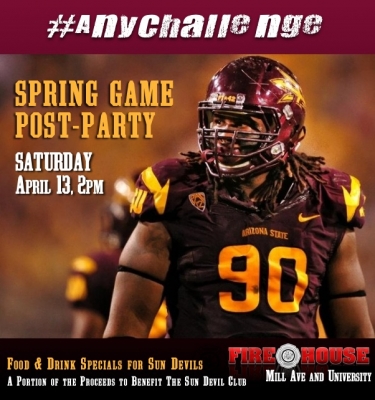 The official Spring Game Post Party is at FireHouse Tempe.