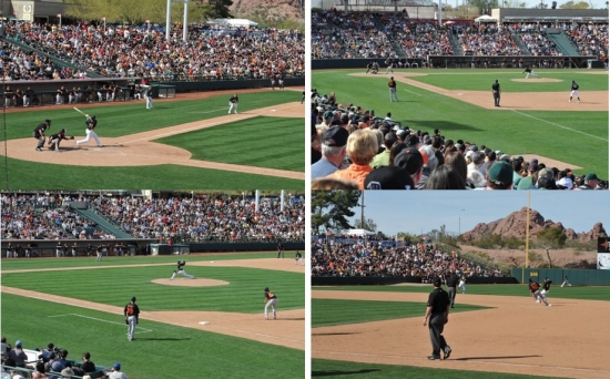 Phoenix Municipal Stadium, prior home to the Oakland A's Spring ballpark