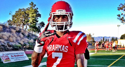 LA Pierce Community College - Top Receiver, Jaelen Strong