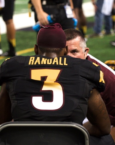 In his first start for ASU, DB Damarious Randall collected 17 tackles