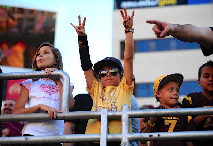 Best Photo, ASU Athletics - courtesy ASU