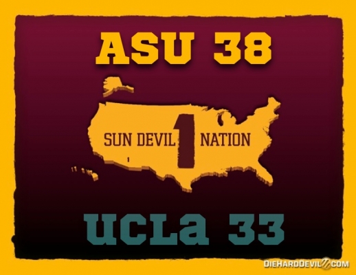 The 2013 Sun Devils earned 9th victory of the season at UCLA