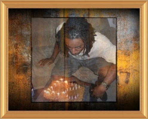 Tyrice Thompson on his 27th Birthday at Rudy & Brandi's Home