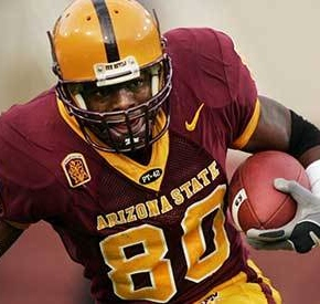 Sun Devil Receiver #80 Derek Hagan (2002-2005)