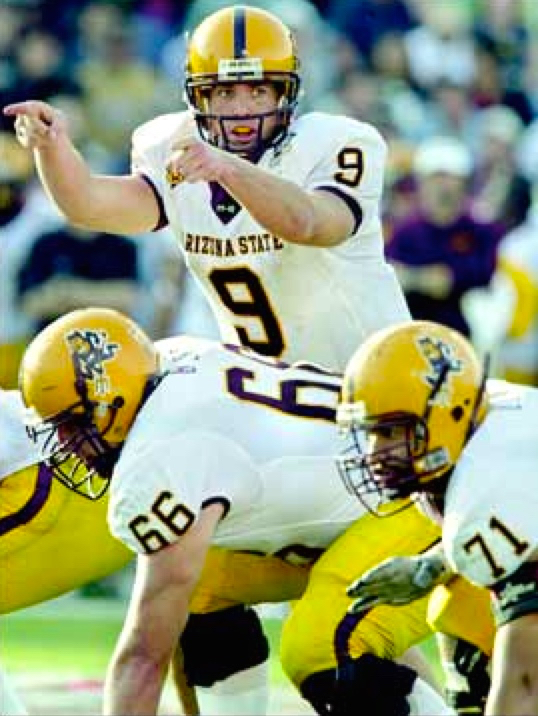 Sophomore QB Sam Keller in his first start - 2004 Sun Bowl