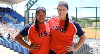 Team USA & Sun Devils Amber Freeman and Dallas Escopido