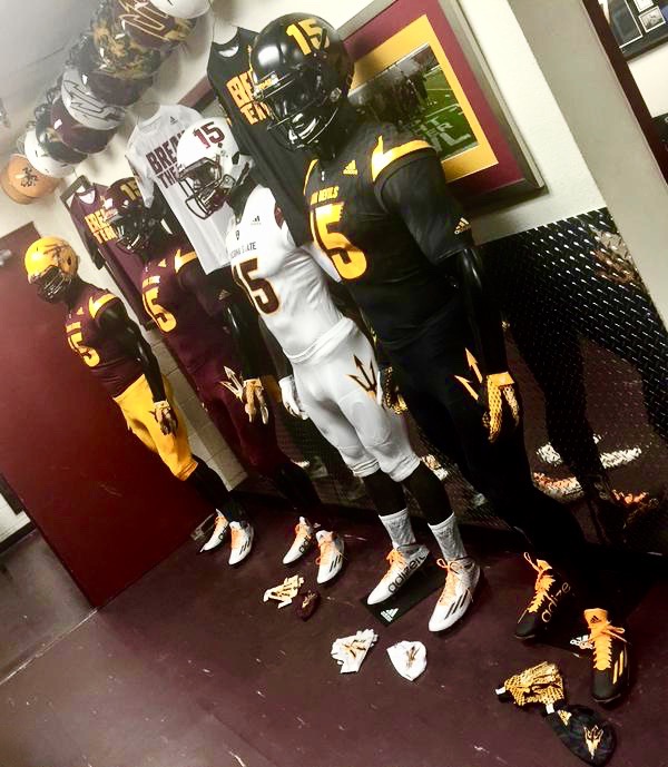 The Sun Devils' Base Uniforms