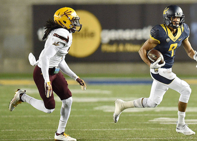 Sun Devil DB Solomon Means in pursuit of Cal