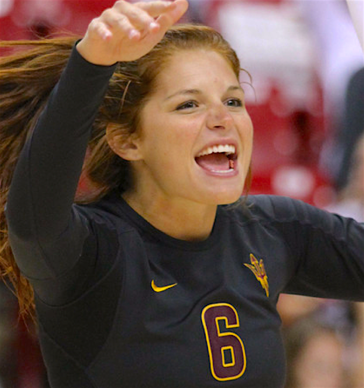 Stephanie Preach, ASU Volleyball, 2010-2013)