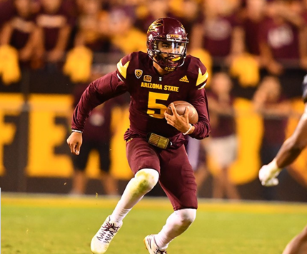 Sun Devil QB, #5 Manny Wilkins