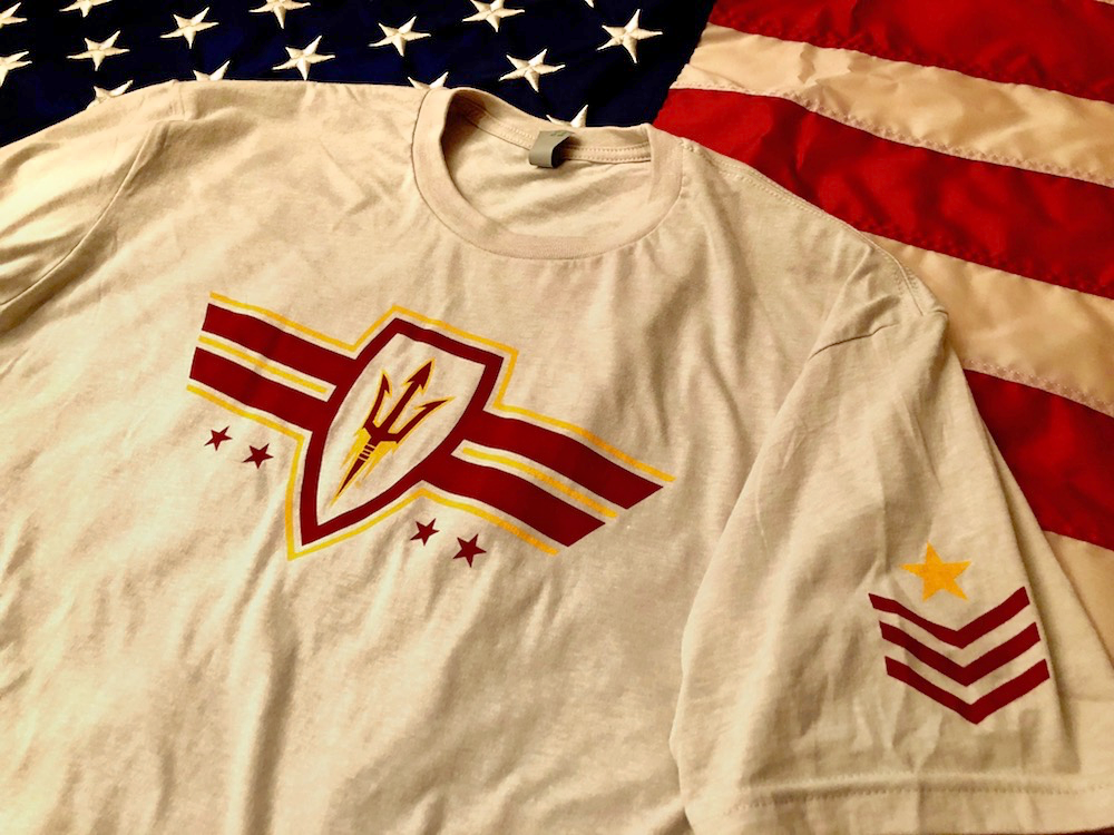 The service-themed Sun Devil Squad T-Shirt from local brand, Stay True Apparel Co